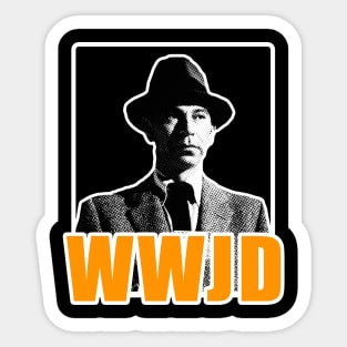 WWJD - What Would Joe Do? Sticker